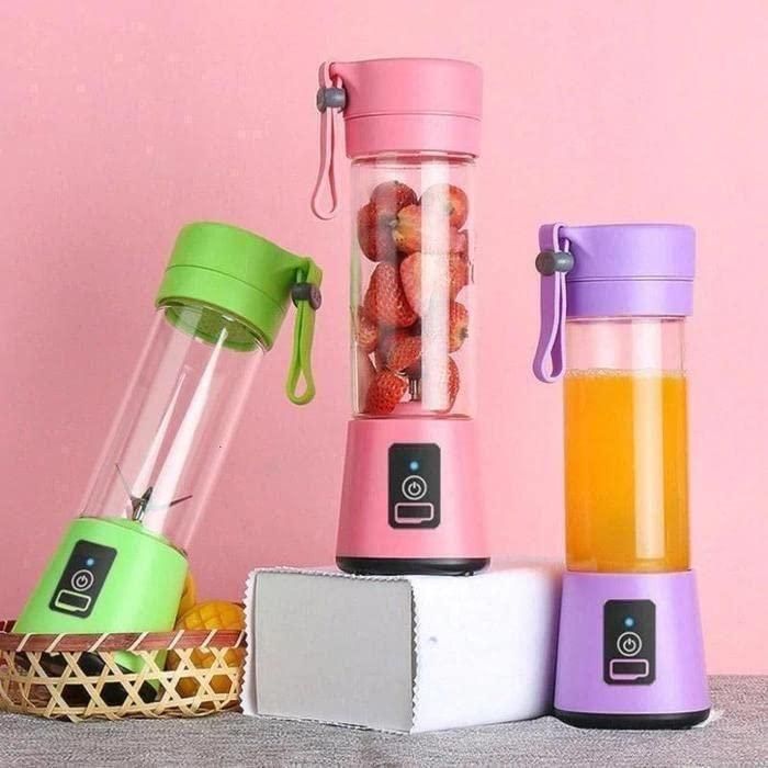 VitaGlow 6-Blade Portable Blender – USB Rechargeable Smoothie & Juice Maker
