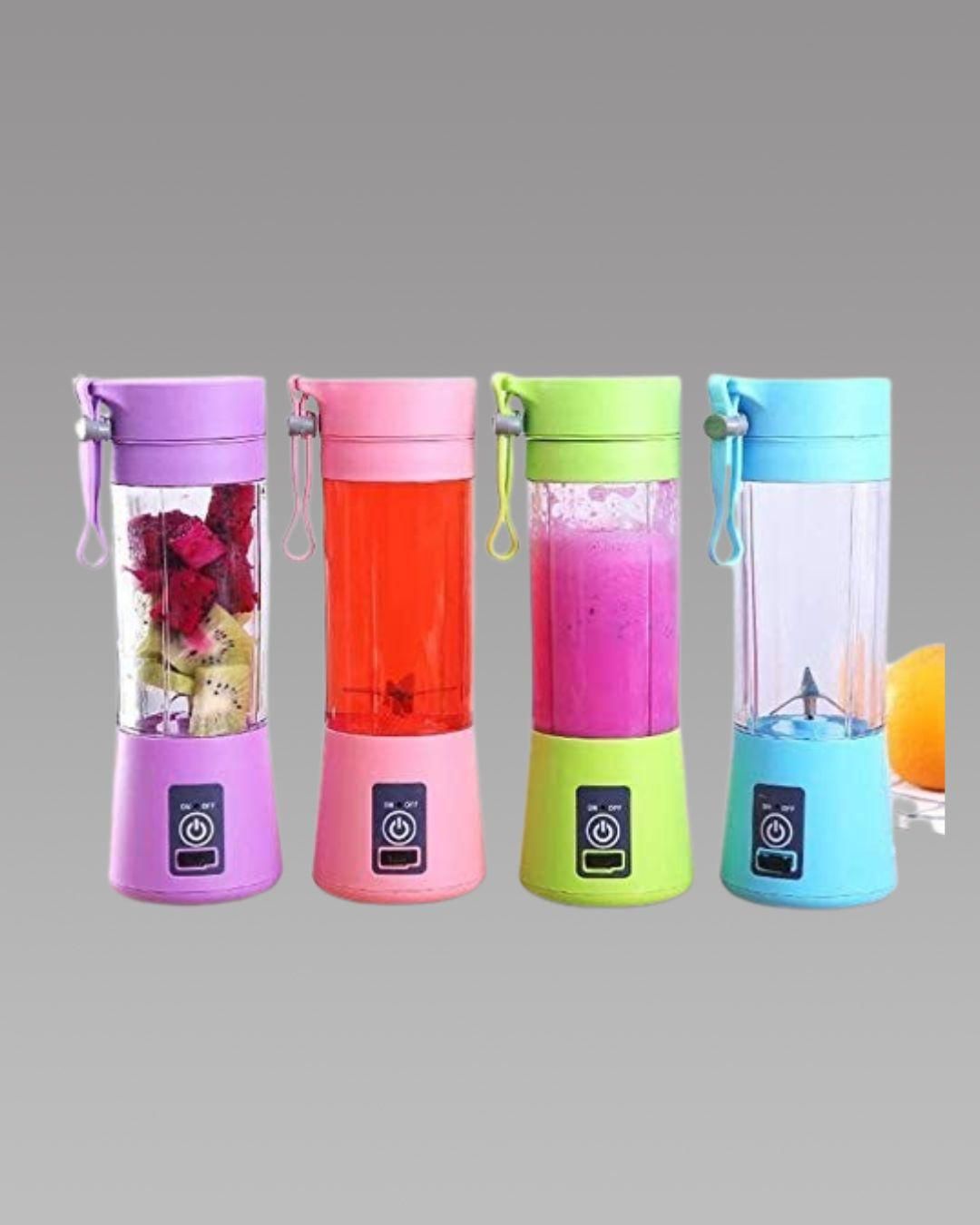 VitaGlow 6-Blade Portable Blender – USB Rechargeable Smoothie & Juice Maker