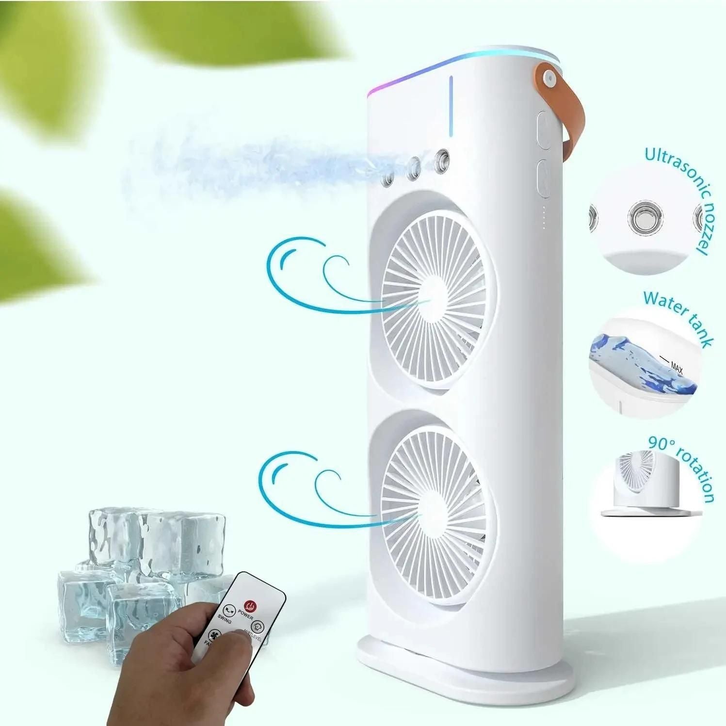Double-Ended Mist Fan