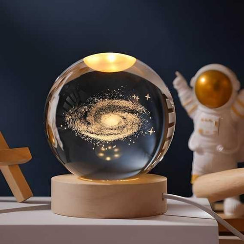 3D Crystal Planet Lamp