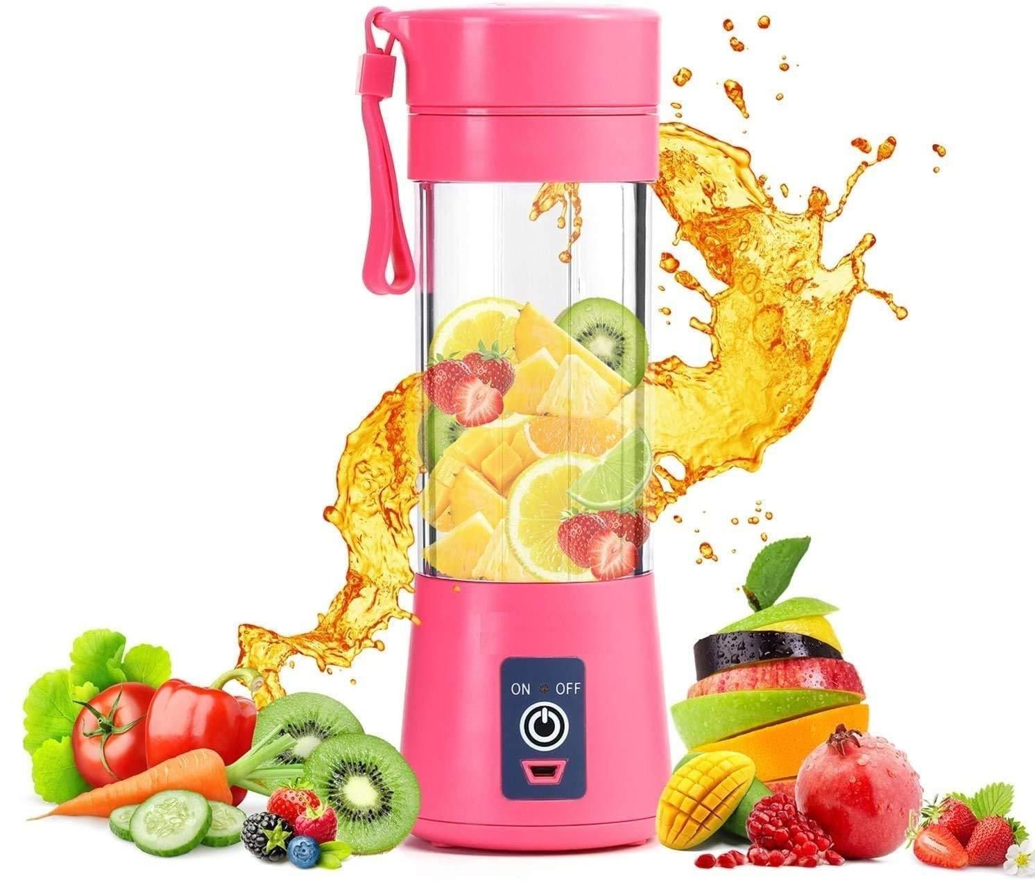 VitaGlow 6-Blade Portable Blender – USB Rechargeable Smoothie & Juice Maker