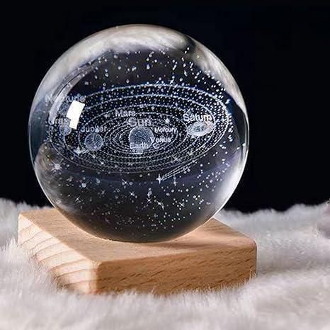 3D Crystal Planet Lamp