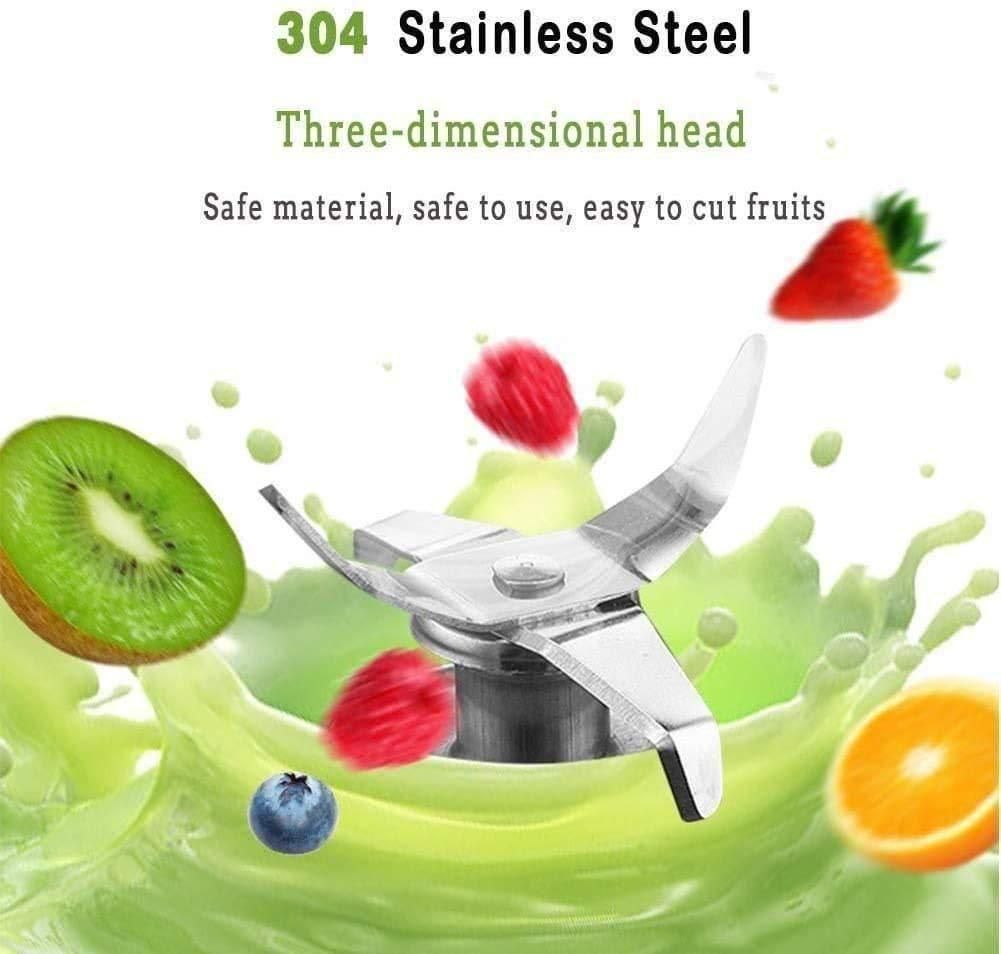 VitaGlow 6-Blade Portable Blender – USB Rechargeable Smoothie & Juice Maker