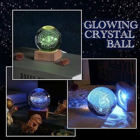 3D Crystal Planet Lamp