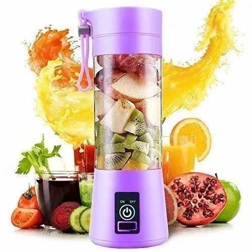 VitaGlow 6-Blade Portable Blender – USB Rechargeable Smoothie & Juice Maker