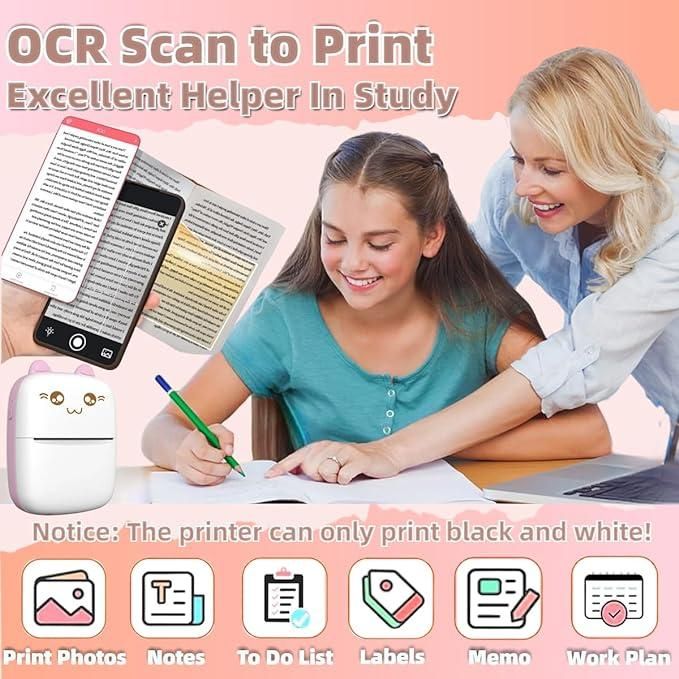 Mini Bluetooth Pocket Printer