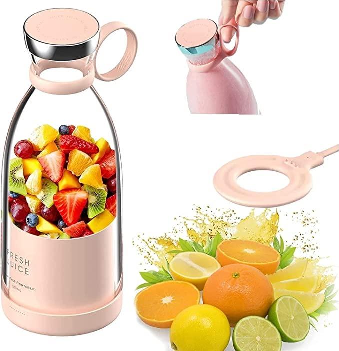 FreshJuice Luxe – USB Rechargeable Portable Blender Bottle