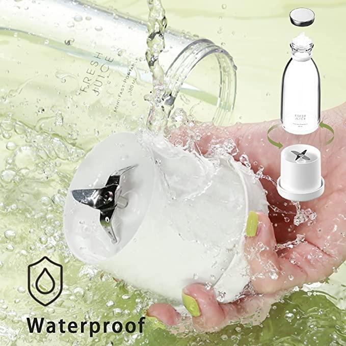 FreshJuice Luxe – USB Rechargeable Portable Blender Bottle