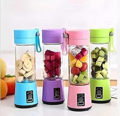 VitaGlow 6-Blade Portable Blender – USB Rechargeable Smoothie & Juice Maker